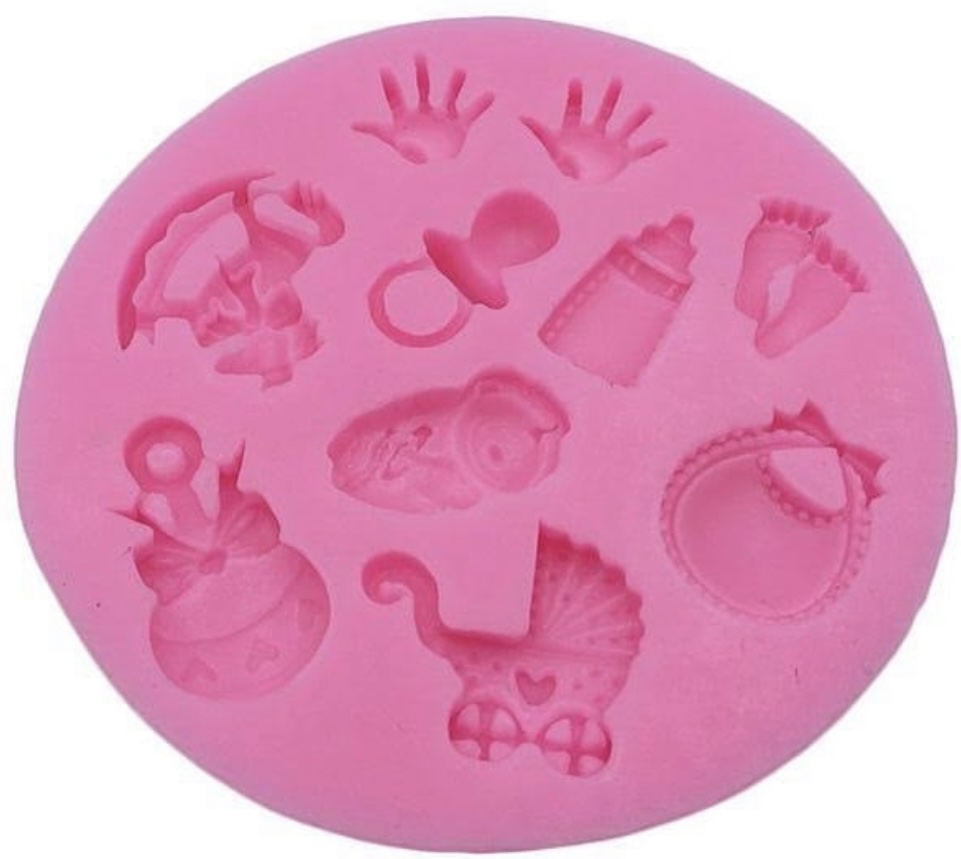 BABY THEMED SILICONE MOLD