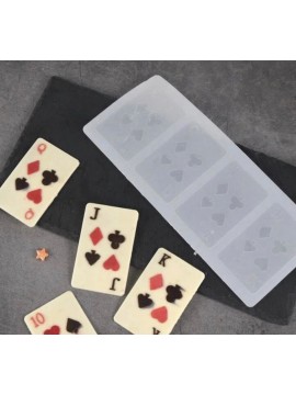 PLAYING CARDS SILICONE MOLD