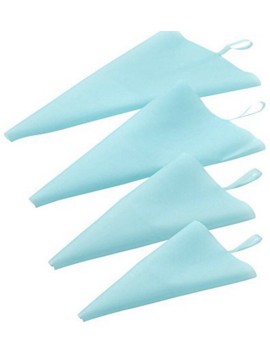 SET OF 4 SILICONE PIPING BAGS