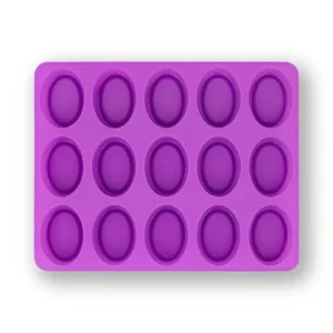OVAL 15 CAVITY SILICONE MOULD