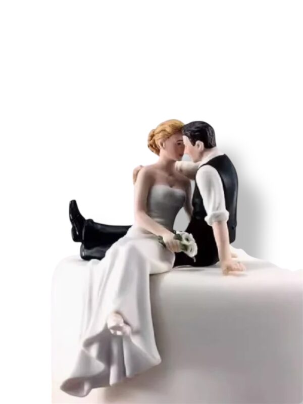 BRIDAL CAKE TOPPER CERAMIC 001