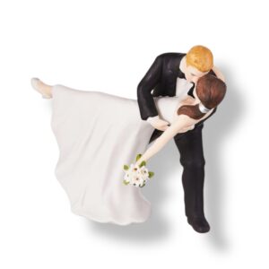 BRIDAL CAKE TOPPER CERAMIC 002