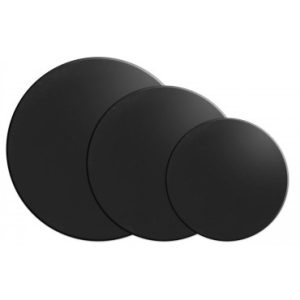 BLACK CAKE BOARD 12"