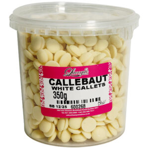 CALLEBAUT WHITE 350g CHOC