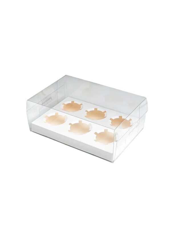 12 CUPCAKE PVC BOX WITH INSERT
