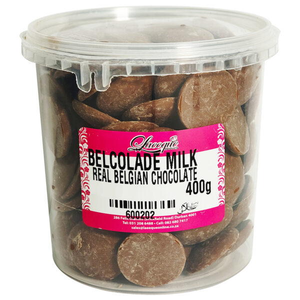 BELCOLADE MILK CHOC 400g