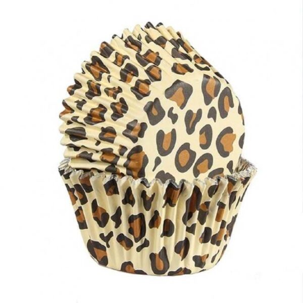 ANIMAL PRINT CUPCAKE HOLDERS 100s