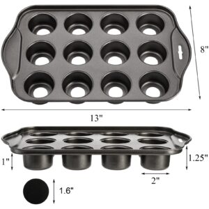 12 MINI ROUND CHEESE CAKE LOOSE BOTTOM PAN