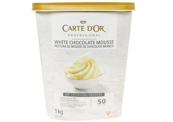 CARTE DOR WHITE CHOCOLATE MOUSSE 1KG