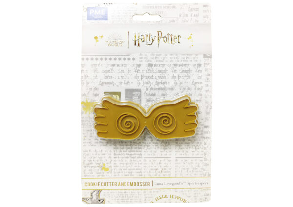 HARRY POTTER COOKIE CUTTER AND EMBOSSER LUNA LOVEGOOD'S SPECTRESPECS