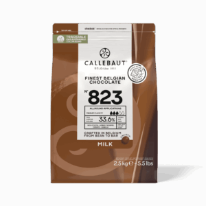 CALLEBAUT BELGIAN CHOCOLATE 832 MILK 2.5KG