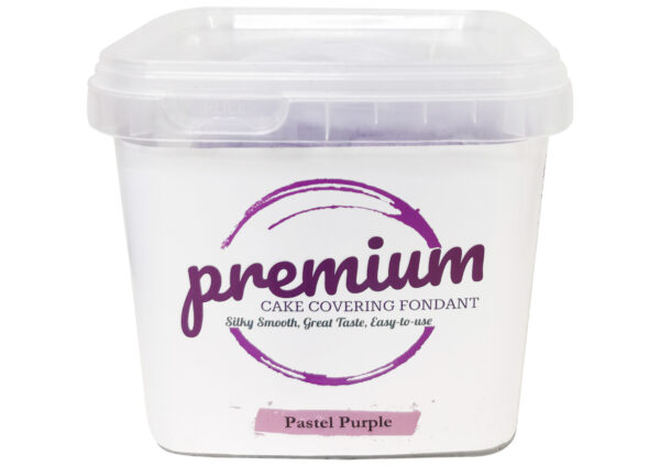 PREMIUM CAKE COVERING FONDANT PASTEL PURPLE 1KG