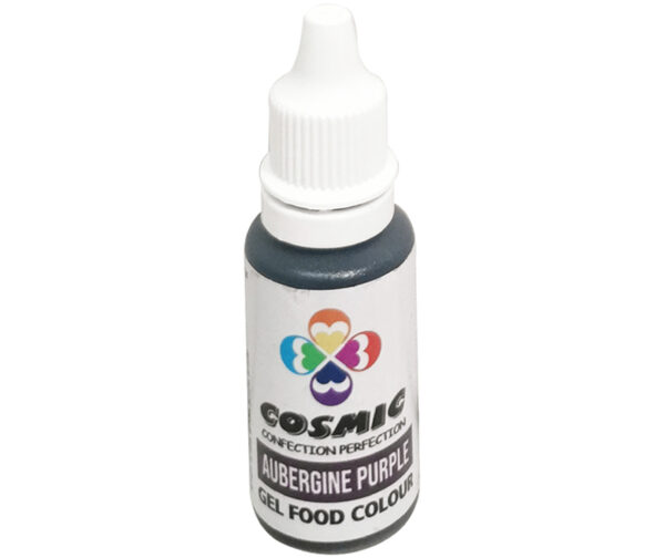 COSMIC AUBERGINE PURPLE GEL FOOD COLOUR 25g
