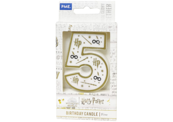 HARRY POTTER BIRTHDAY CANDLE 5 (FIVE)