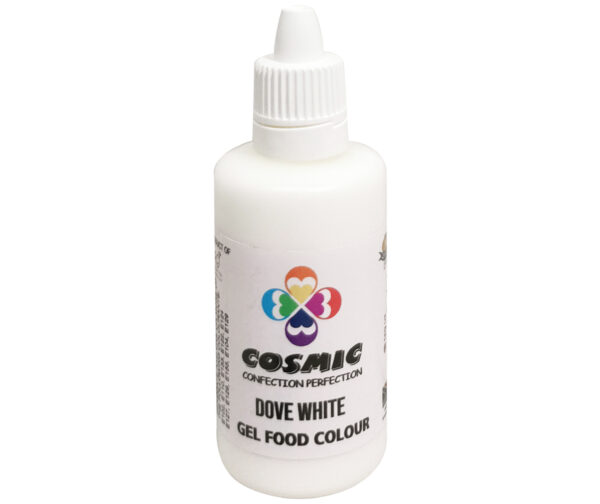 COSMIC DOVE WHITE GEL FOOD COLOUR 65g