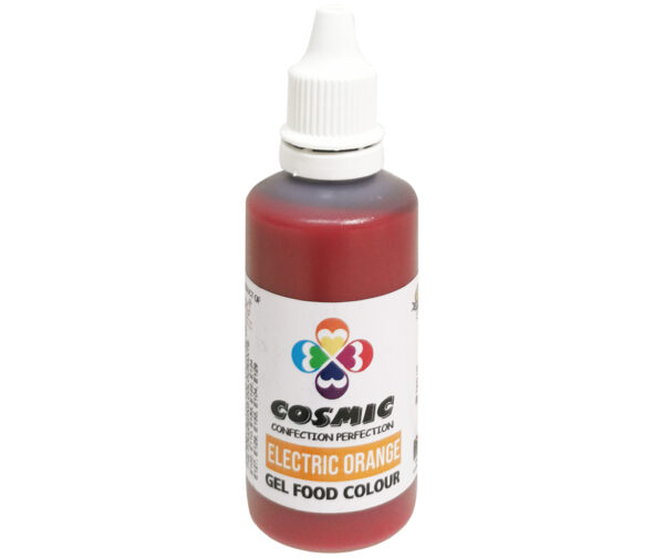 COSMIC ELECTRIC ORANGE GEL FOOD COLOUR 65g