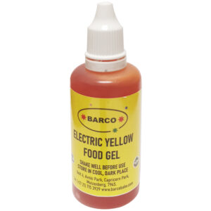 BARCO ELECTRIC YELLOW FOOD GEL 50ML