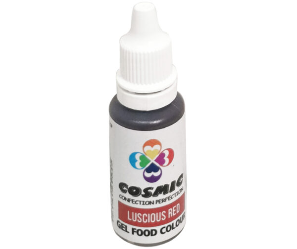 COSMIC LUSCIOUS RED GEL FOOD COLOUR 25g