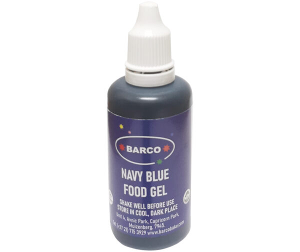 BARCO NAVY BLUE FOOD GEL 50ML