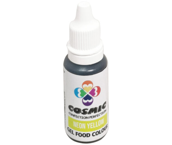 COSMIC NEON YELLOW GEL FOOD COLOUR 25g