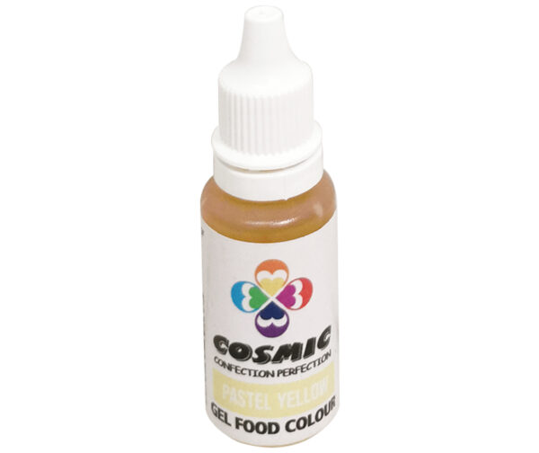 COSMIC PASTEL YELLOW GEL FOOD COLOUR 25g