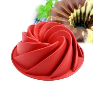 9.6" SWIRL SILICONE CAKE MOULD