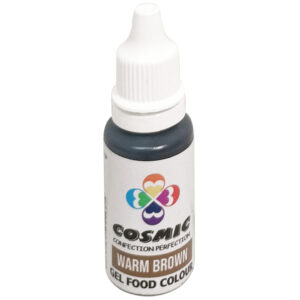 COSMIC WARM BROWN GEL FOOD COLOUR 25g