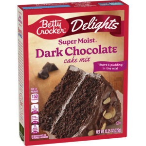 BETTY CROCKER DARK CHOCOLATE 375g