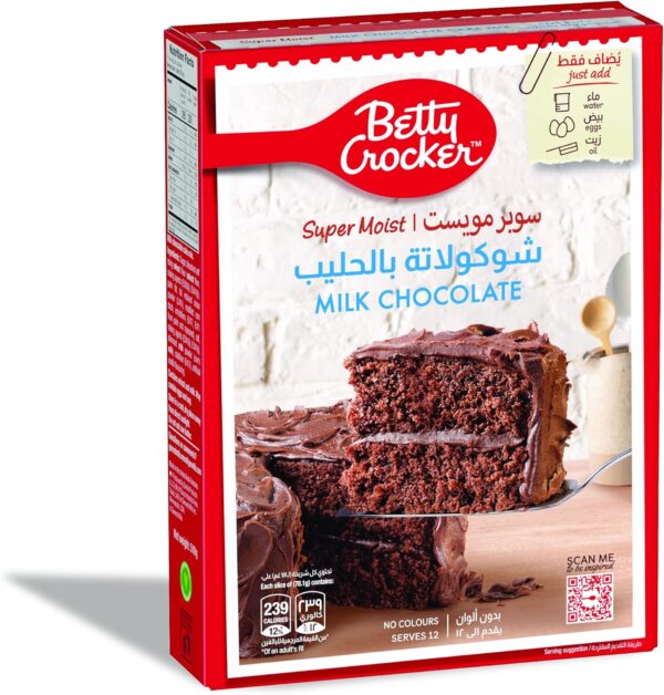 BETTY CROCKER MILK CHOCOLATE 360g