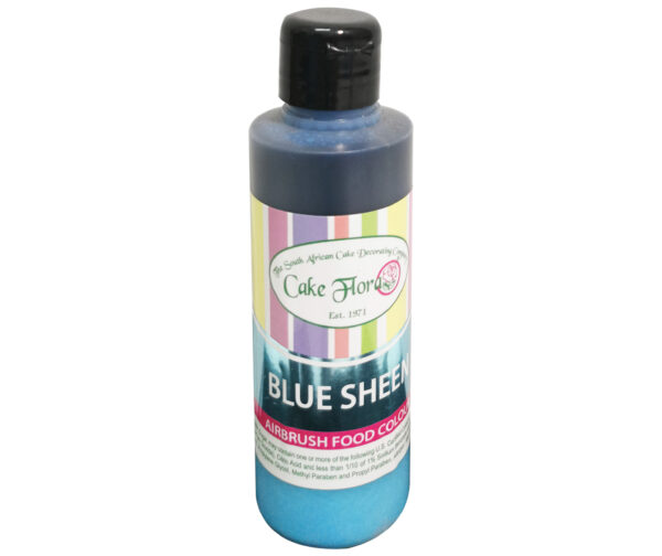 CAKE FLORA BLUE SHEEN AIRBRUSH FOOD COLOUR 150ML