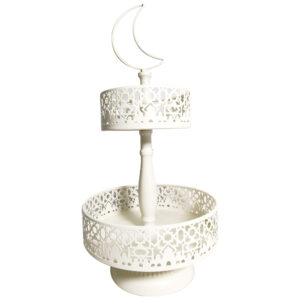 EID CAKE STAND (WHITE)