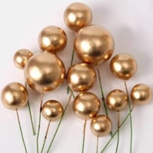 FAUX BALLS PACK OF 20 - GOLD