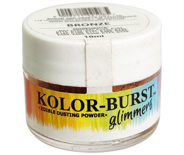 KOLOR BURST BRONZE EDIBLE DUSTING POWDER 10ML