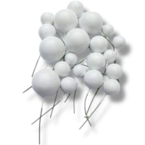 FAUX BALLS PACK OF 20 - WHITE