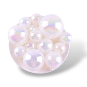 PEARL FAUX BALLS PACK OF 10