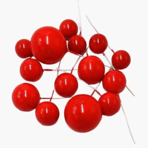 FAUX BALLS PACK OF 20 - RED