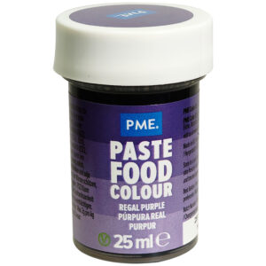 PME REGAL PURPLE PASTE FOOD COLOUR 25ML