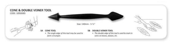 TOOL 5 - CONE & DOUBLE VEINER TOOL
