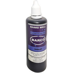 BARCO VIOLET FOOD GRADE GEL COLOUR 100ML