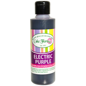 CAKE FLORA ELECTRIC PURPLE AIRBRUSHED FOOD COLOUR 150ML