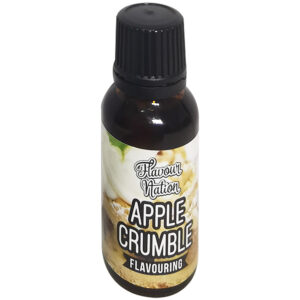 FLAVOUR NATION APPLE CRUMBLE FLAVOURING 20ML