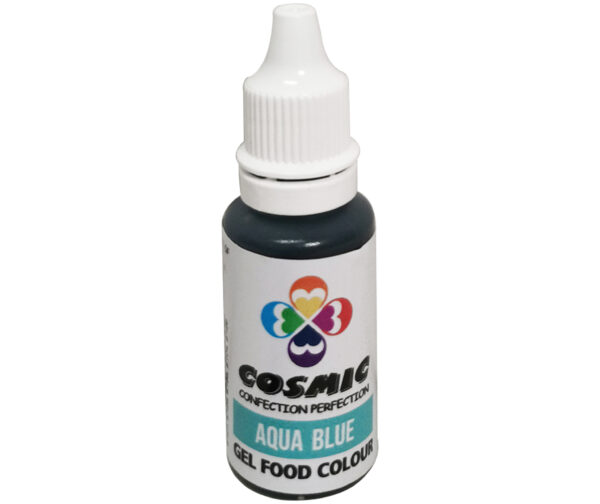 COSMIC AQUA BLUE GEL FOOD COLOUR 25g