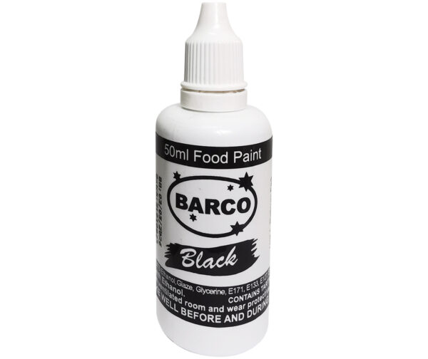 BARCO BLACK FOOD PAINT 50ML