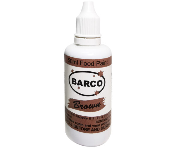 BARCO BROWN FOOD PAINT 50ML