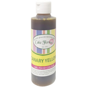CAKE FLORA CANARY YELLOW GEL FOOD COLOUR 150g