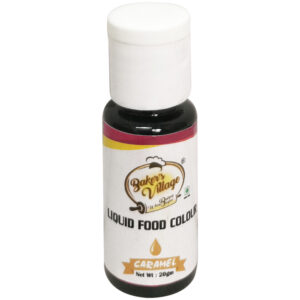 BAKER'S VILLAGE CARAMEL LIQUID FOOD COLOUR 20g