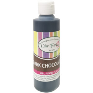 CAKE FLORA DARK CHOCOLATE GEL FOOD COLOUR 150g