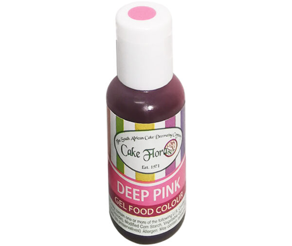 CAKE FLORA DEEP PINK GEL FOOD COLOUR 21g