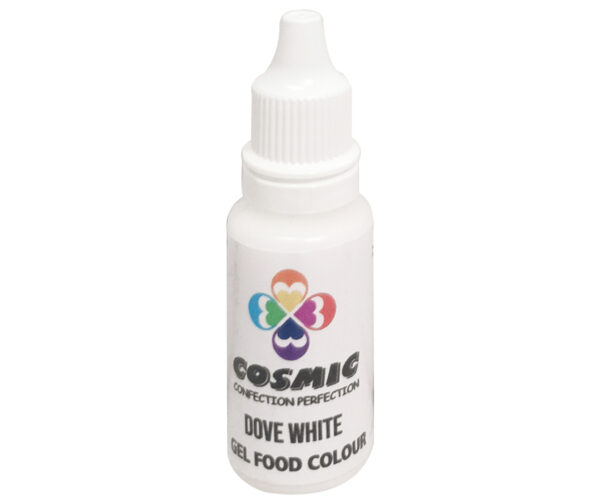 COSMIC DOVE WHITE GEL FOOD COLOUR 25g