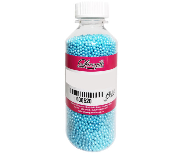 DRAGEES BLUE SMALL PEARLS +/- 90g